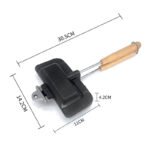 Double-Sided Sandwich Pan Non-Stick Foldable Grill Frying Pan For Bread Toast Breakfast Machine Pancake Maker - Image 5