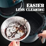 Thickened Tin Foil Tray Baked Rice Round Disposable Barbecue Tray Fast Food Box - Image 9