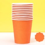 Colored Paper Plates Handmade Eco-friendly Paper Plates Paper Cups - Image 9