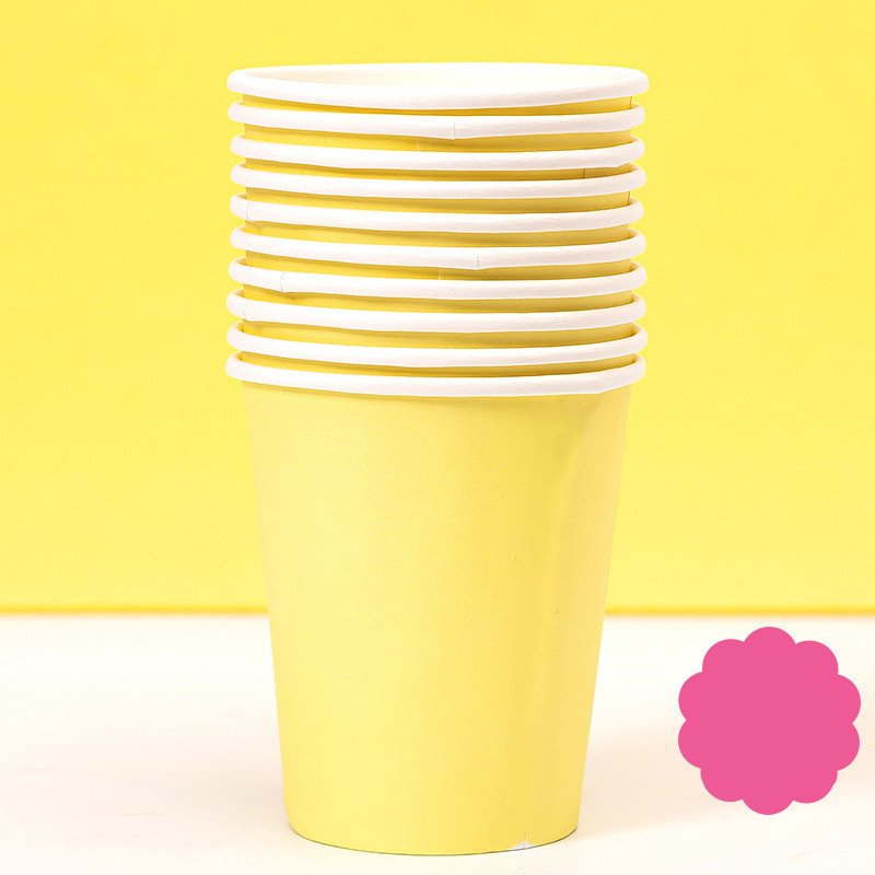 1622180184591.jpg Colored Paper Plates Handmade Eco-friendly Paper Plates Paper Cups - Image 1