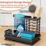 Kitchen Caddy Sink Organizer, Stainless Steel Sink Caddy Sponge Holder For Kitchen Sink - Image 6