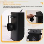 Dog Food Storage Container With Dog Ball Toy, Metal Pet Food Storage Containers,Cat Food Storage Container With Spoon & Cute Desiccant - Image 4