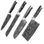 Household Forged Pattern Kitchen Set Knives - Image 5