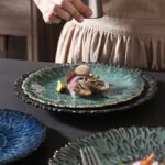 Creative Kiln Turned Retro Ceramic Plates - Image 3