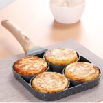 Non-stick Egg Dumpling Pan Breakfast Egg Burger Frying Pan - Image 4