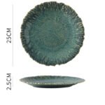 Creative Kiln Turned Retro Ceramic Plates - Image 5