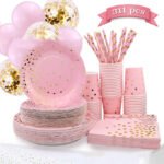 Disposable Paper Plate Cutlery Set Blue - Image 5