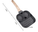Non-stick Egg Dumpling Pan Breakfast Egg Burger Frying Pan - Image 5
