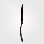 Black Cutlery Stainless Steel Fork Knife Dinnerware Set Western Tableware Set - Image 3