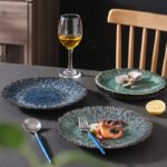 Creative Kiln Turned Retro Ceramic Plates - Image 4