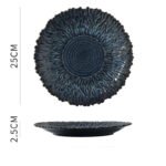 Creative Kiln Turned Retro Ceramic Plates - Image 7