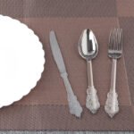 10 Disposable Plastic Electroplated Silver Cutlery Cutlery - Image 3
