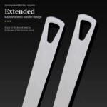 High Quality 5-piece Cooking Utensil Set - Stainless Steel Handle And Nylon Faucet, Non Stick Pan, Heat-resistant, Suitable For Home Use, Kitchen Gift, USPS Shipping, Supports Self Pickup - Image 2