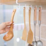 Home White Kitchen Shelf Wall-mounted Organizer - Image 6