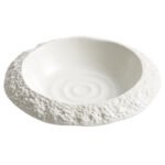 Rock Pattern Ceramic Household Deep Plates - Image 2