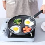 Four-hole Non-stick Frying Mini Egg Dumpling Pan - Image 4