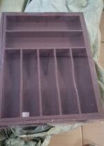 Home Fashion Bamboo Kitchen Drawer Organizer - Image 5