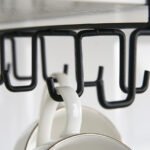 Mug Cup Hanger Bathroom Kitchen Organizer Hanging Rack Holder - Image 2