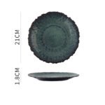 Creative Kiln Turned Retro Ceramic Plates - Image 8