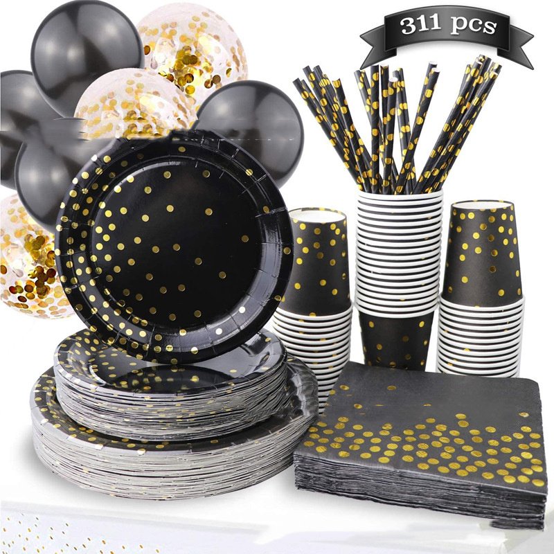 aec6535d-3d0a-45d6-9ad7-57c3ef9ceb13.jpg Disposable Paper Plate Cutlery Set Blue - Image 1