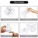 6pcs Set Easy Lock Food Storage Containers For Flour And Sugar Storage - Image 4