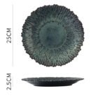 Creative Kiln Turned Retro Ceramic Plates - Image 5