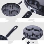Four-hole Non-stick Frying Mini Egg Dumpling Pan - Image 5