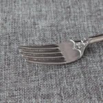 10 Disposable Plastic Electroplated Silver Cutlery Cutlery - Image 4